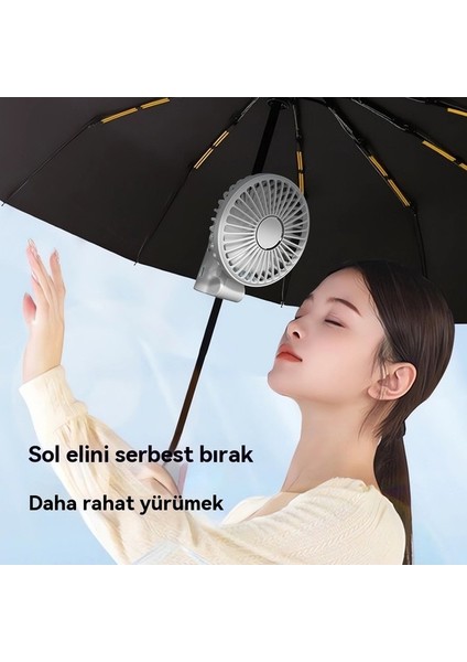 Açık Taşınabilir Asma Şemsiye USB Masaüstü Fan (Yurt Dışından) fırsatları