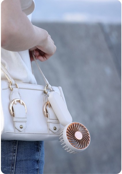 Taşınabilir El Fanı USB Şarj Edilebilir 3 Hızlı (Yurt Dışından) fırsatları