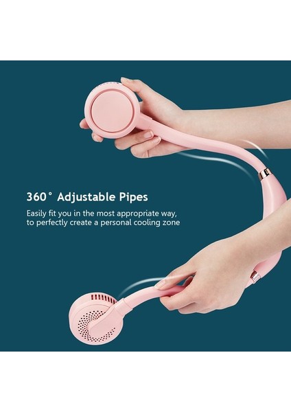 Taşınabilir Boyun Fanı 360 Derece Dönüş 3 Hız (Yurt Dışından) modelleri