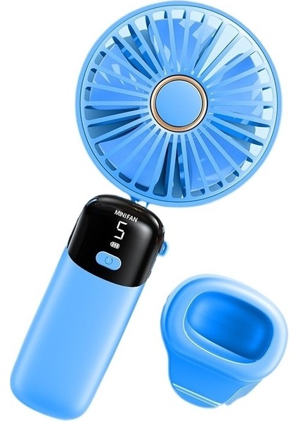 Taşınabilir Katlanır Dijital Ekran USB El Fanı (Yurt Dışından)