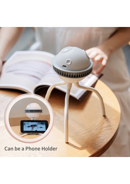 Ahtapot Bebek Arabası Sız 360° Soğutma 4 Hızlı Fan (Yurt Dışından)