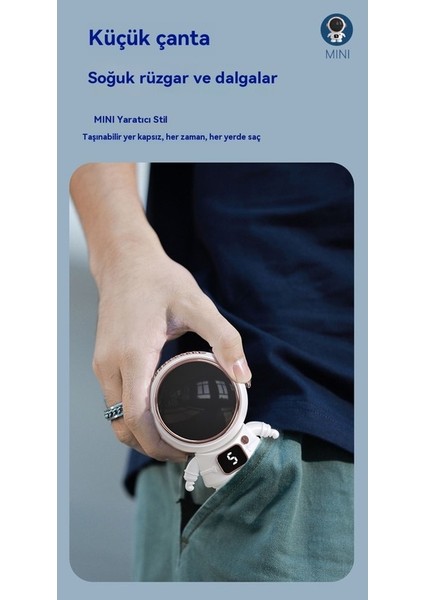 Astronot Karikatür Mini El USB Taşınabilir Öğrenci Fan (Yurt Dışından) modelleri