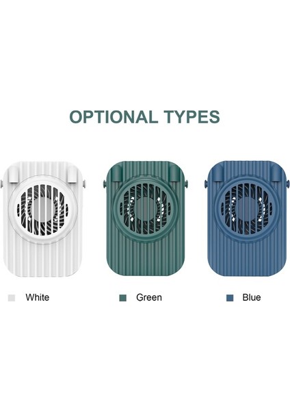 DC5V 3W Mini Boyun Fanı Ayarlanabilir Hızı Şarj Edilebilir Pil (Yurt Dışından) modelleri