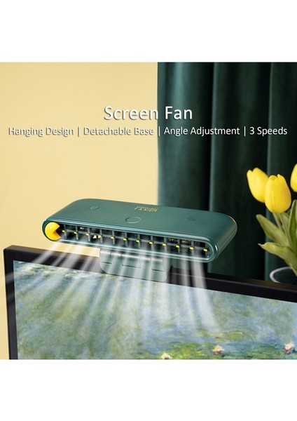 Masaüstü USB Şarj Edilebilir 3 Hız Ayarlı Fan (Yurt Dışından) indirimleri