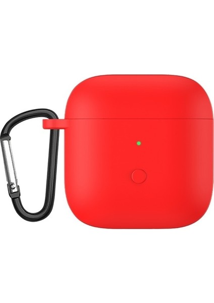 Redmi Buds3 Pembe Sıvı Silikon Tek Parçalı Kulaklık Kılıfı (Yurt Dışından)