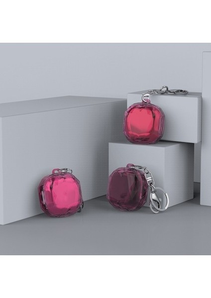 Samsung Galaxy Buds Için Kulaklık Kılıfı Canlı Şeffaf Pembe (Yurt Dışından) fiyatları