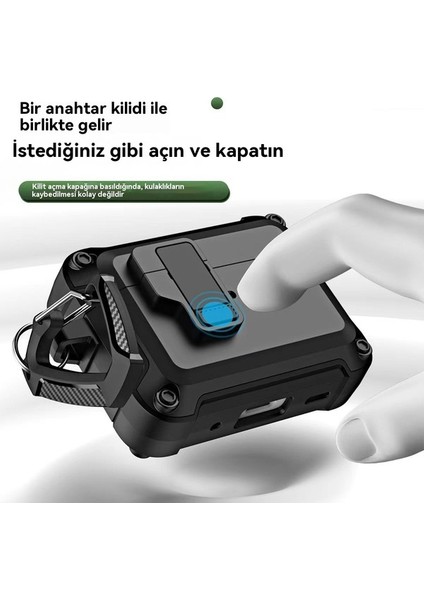Anahtar Açılır 1/2 Nesil Apple Kulaklık Kılıfı (Yurt Dışından) fırsatları