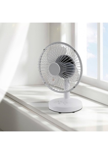USB Şarjlı Iki Hızlı Ayarlanabilir Elektrikli Fan Masaüstü Mini Fan, B (Yurt Dışından) modelleri