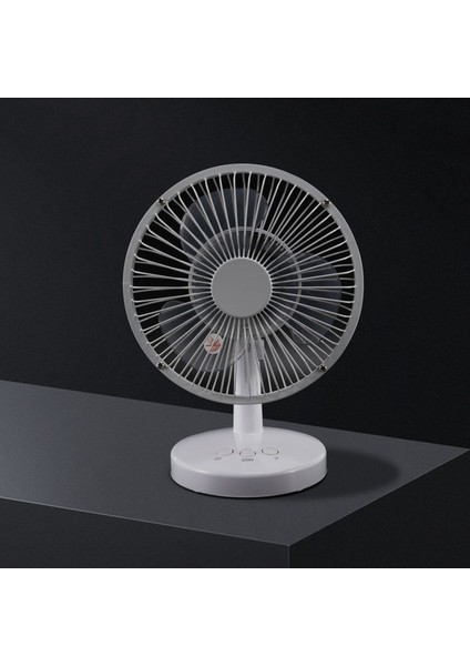 USB Şarjlı Iki Hızlı Ayarlanabilir Elektrikli Fan Masaüstü Mini Fan, B (Yurt Dışından) fırsatları