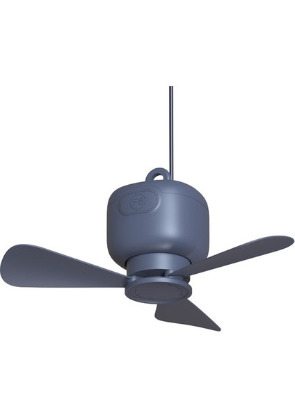 USB Plug-In Versiyonu Kamp Dış Mekan Taşınabilir Asma Fan Pembe (Yurt Dışından)