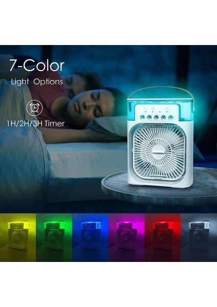 Taşınabilir Klima Fanı USB Masa Fanı Evaporatif Hava Soğutucu Fan (Yurt Dışından) modelleri
