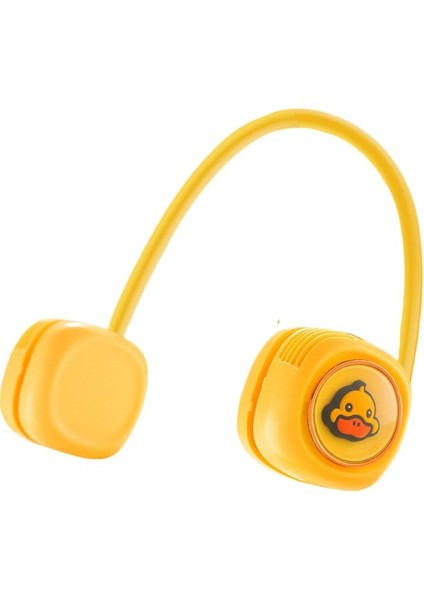 Küçük Sarı Ördek Karikatür Katlanır Boyunlu USB Fan (Yurt Dışından)