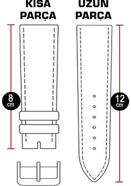 20MM Siyah Saat Kordonu Kayış (Yurt Dışından) fırsatları