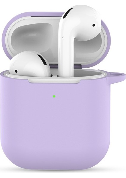Apple Için Anahtarlıklı Silikon 2019 Kulaklık Kılıfı (Yurt Dışından)