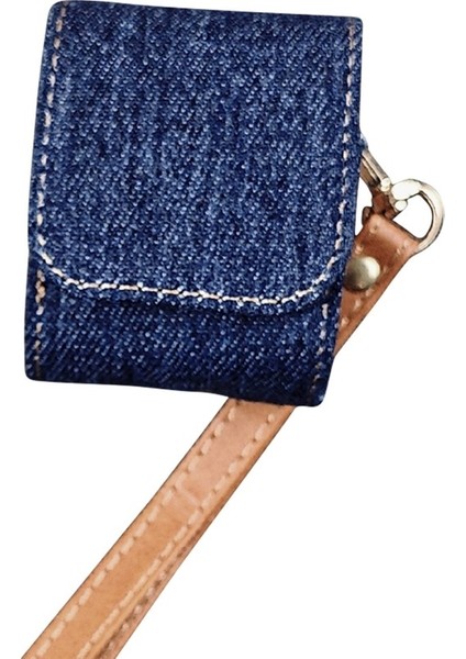 Için Kovboy Kumaş Koruyucu Çanta 1 / 2 Kulaklık Kılıfı (Yurt Dışından)