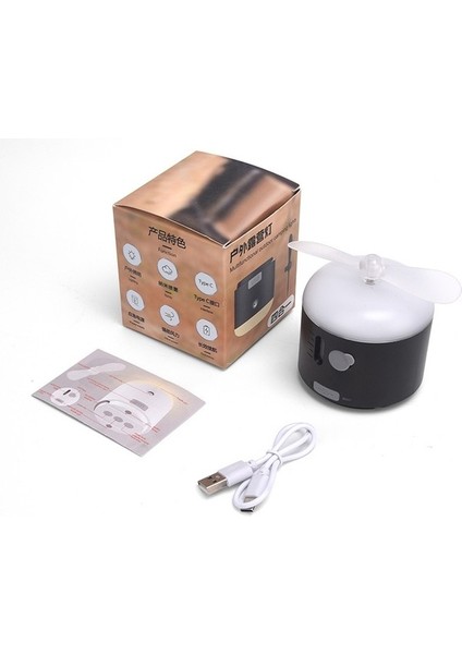 Açık Kamp Asma Nemlendirme Fanı Ortam Işığı (Yurt Dışından) indirimleri