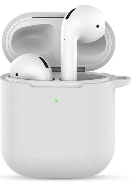 Apple Için Anahtarlıklı Silikon 2019 Kulaklık Kılıfı (Yurt Dışından)