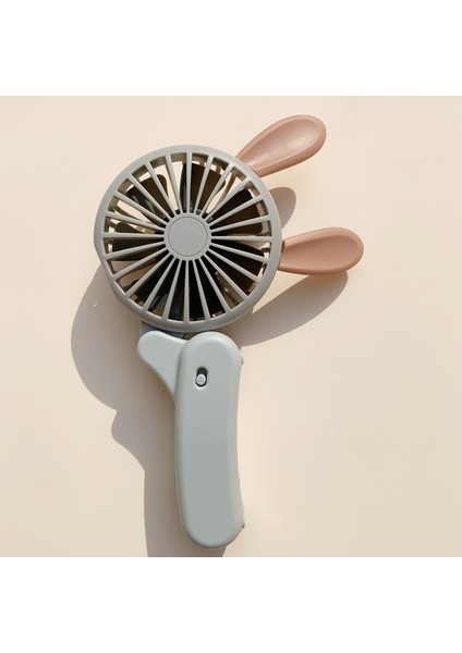 Sevimli Tavşan Katlanabilir USB Şarj Fan Stili 2 (Yurt Dışından)