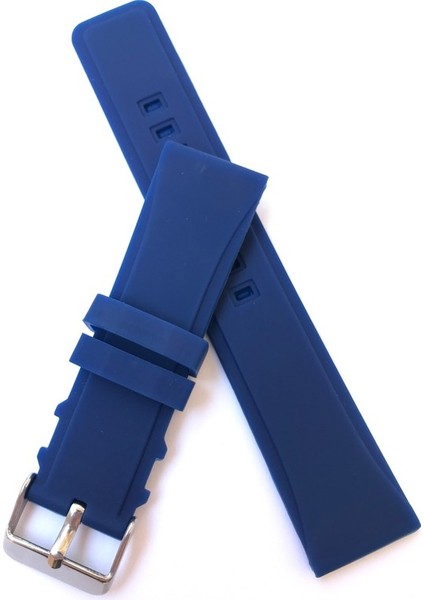 24 mm Renkli Yumuşak Silikon Saat Kordonu Kayışı (Yurt Dışından) fiyatları