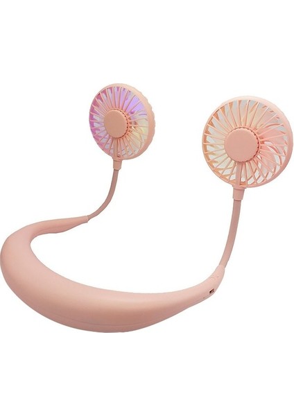 Yaratıcı Mini Asılı Boyun Tipi Fan Açık LED Fan Pembesi (Yurt Dışından) fiyatları