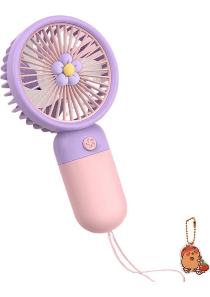 Cacaomini USB Taşınabilir Fan Şarj Edilebilir Taşınabilir Fan Elektrikli Yaz (Yurt Dışından)