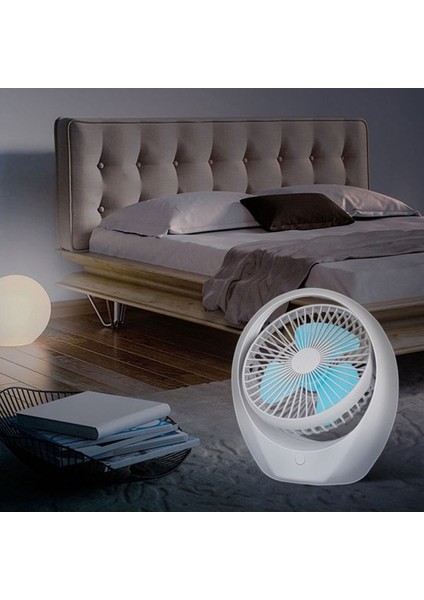 Masaüstü USB Mini Fan - Sarı (Yurt Dışından) indirimleri