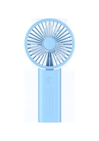 1200 Ma Plastik El Fan, Öğrenci Yurtları Için Şarj Edilebilir Taşınabilir Basit Rüzgar Fanı (Yurt Dışından)