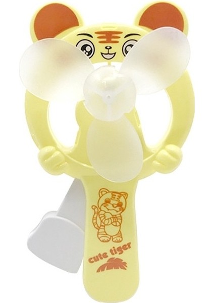 El Preslenmiş Handhd Çocuk Küçük Yelpaze Sarı (Yurt Dışından) fiyatları