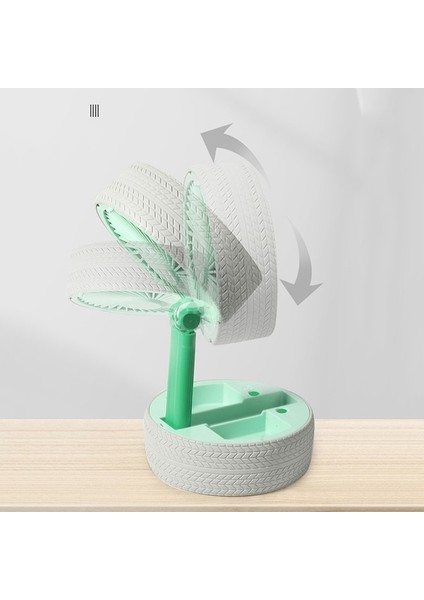 Fanlı Masa Lambası USB Akıllı Uzaktan Kumanda Işığı Mini Katlanır Kahverengi (Yurt Dışından) modelleri