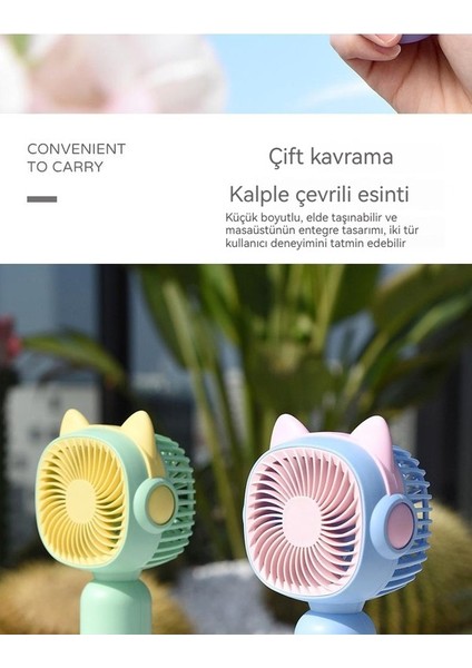 USB Mini El Fanı - Beyaz (Yurt Dışından) indirimleri
