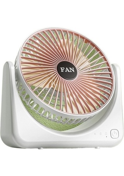 Yaz Ev Masaüstü Fanı Dış Mekan Taşınabilir Büyük Hava Hacmi U Şekilli Mini USB Üfleme Fanı (Yurt Dışından)