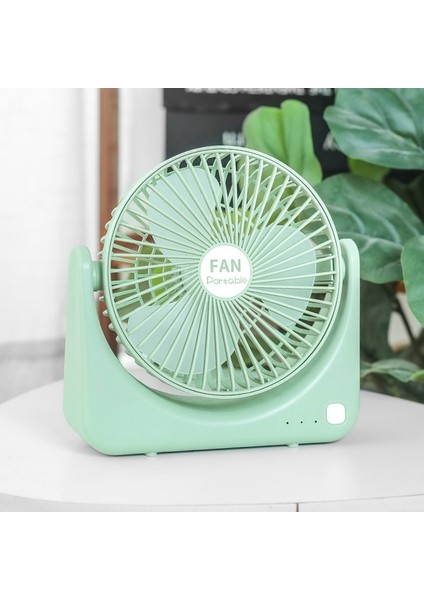 Masaüstü Sessiz Mini USB Fan - Beyaz (Yurt Dışından)