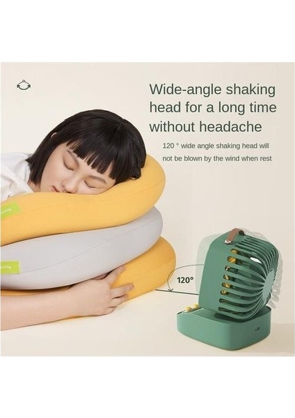 2400 Mah Elle Tutulan Fan, Portatif Plastik Basit, Büyük Rüzgar ve Sessiz Fan (Yurt Dışından) fırsatları