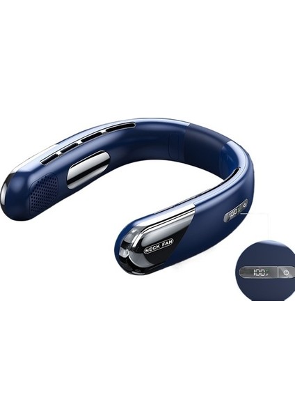 Asılı Boyun Fanı USB Taşınabilir El Küçük Fan Ofis Spor Asılı Boyun Fanı (Yurt Dışından)