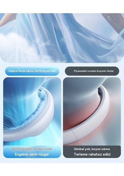 Taşınabilir USB Askılı Boyun Fanı (Yurt Dışından) modelleri
