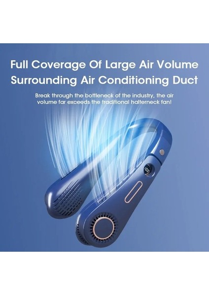 F11 Döner Dijital Göstergeli Kanatlı Asma Boyunlu Fan (Yurt Dışından) fırsatları