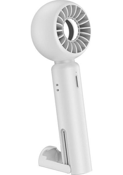 Tgvıs Görünmez Stand Mini Elektrikli Fan Pembe (Yurt Dışından)