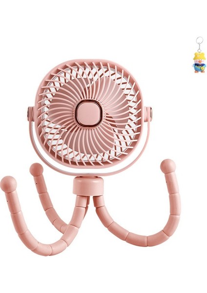 Sevimli Masaüstükarikatür Ahtapot Fanıyaz Vazgeçilmez Bebek Arabasırenkli Gradyanışık USB Küçük Fan (Yurt Dışından)