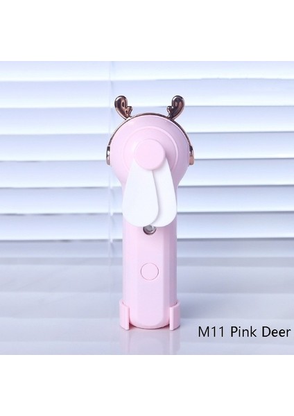 Handhd Nemlendirici Cihaz Fanı M11 Pembe Geyik (Yurt Dışından) fiyatları