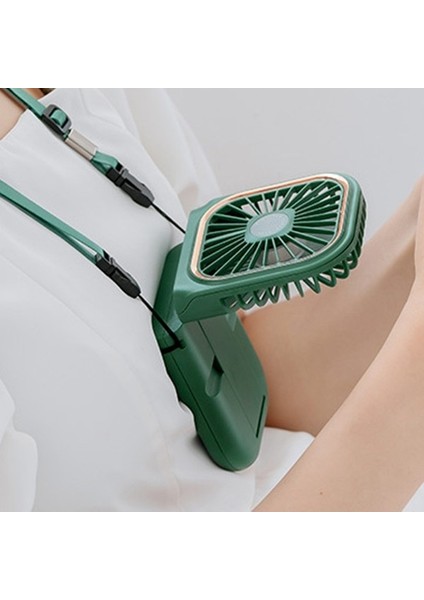 Katlanır Teleskopik Fan Asma Boyunlu Fan El Küçük Fan Mavi (Yurt Dışından) modelleri