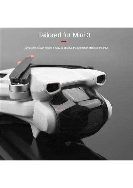 Djı Mini 3 Pro Için Lens Kapağı Gimbal Koruma Kapağı Görüş Sensörü Mini 3 Lens Hood Için Hepsi Bir Arada Kapak (Yurt Dışından)
