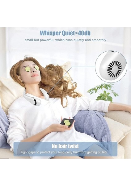 Katlanabilir Bladeless Fan Soğutma Giyilebilir Kişisel Fan (Yurt Dışından) indirimleri