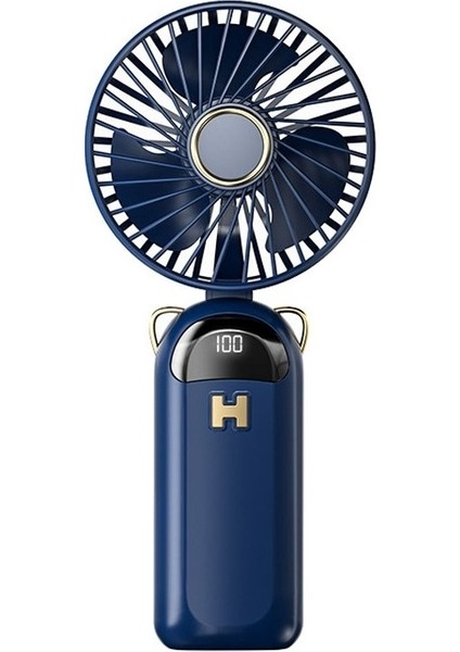 Katlanabilir Dijital Ekran Sessiz Küçük Yelpaze Yeşil (Yurt Dışından)