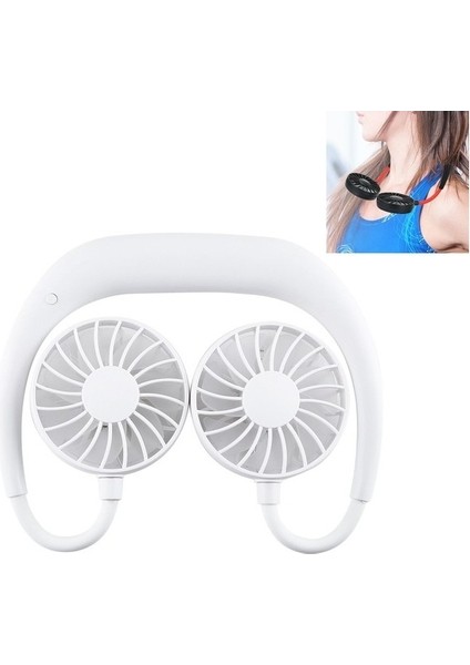 Çok Fonksiyonlu Taşınabilir Ayarlanabilir Giyilebilir Spor Fan Beyaz (Yurt Dışından) fiyatları