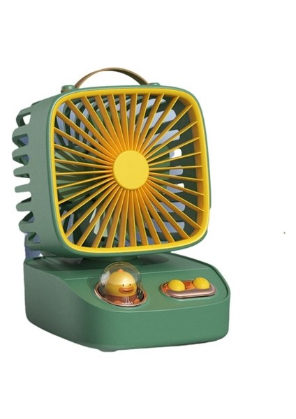 2400 Mah Elle Tutulan Fan, Portatif Plastik Basit, Büyük Rüzgar ve Sessiz Fan (Yurt Dışından)