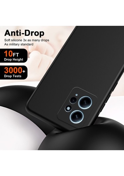 Xiaomi Redmi Note 12 4g Için Ince Likit Silikon Yumuşak Telefon Kılıfı - Mor (Yurt Dışından) indirimleri