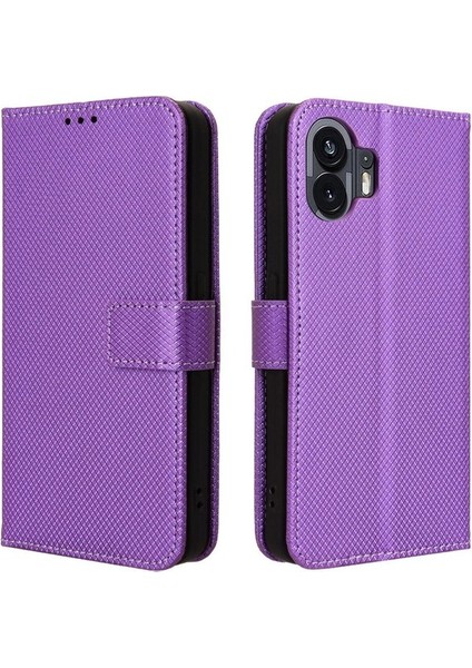 Nothing Kılıf Telefon 2 Kart Tutucu Stand Kapak Manyetik Cüzdan (Yurt Dışından)