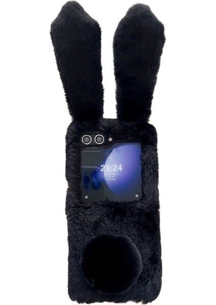 Samsung Galaxy Z Flip6 5g Kabarık Tavşan Kulakları Akrilik Kapak (Yurt Dışından) fiyatları