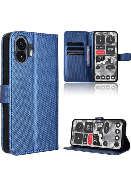 Nothing Kılıf Telefon 2 Kart Tutucu Stand Kapak Manyetik Cüzdan (Yurt Dışından)