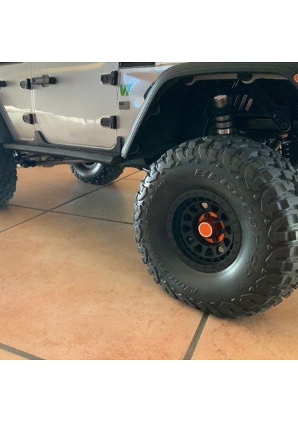4 Adet Metal Jant Jant Kapağı Anti-Gevşek Lastik Somunu Eksenel Scx6 Jeep Jlu Wrangler 1/6 Rc Paletli Araba Yükseltme Parçaları, 6 (Yurt Dışından)